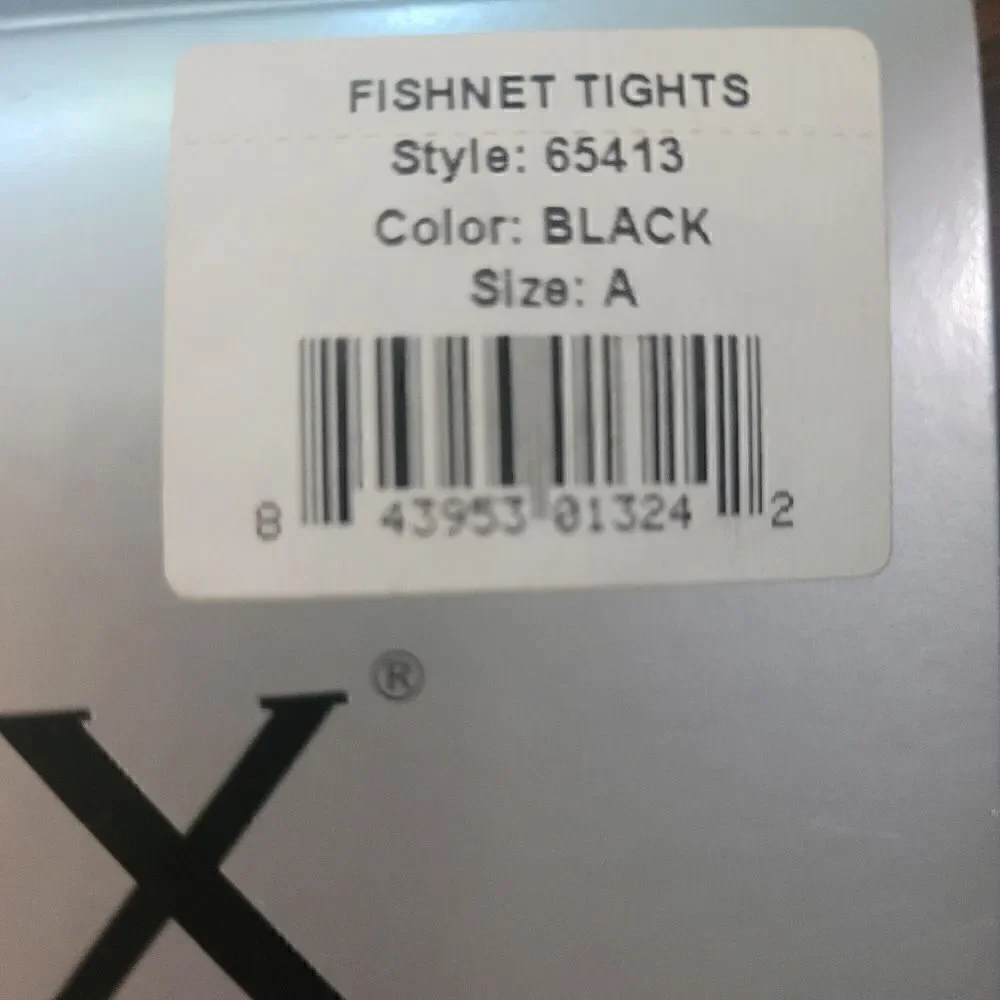 Spanx fishnet  patterned pantyhose/ tights